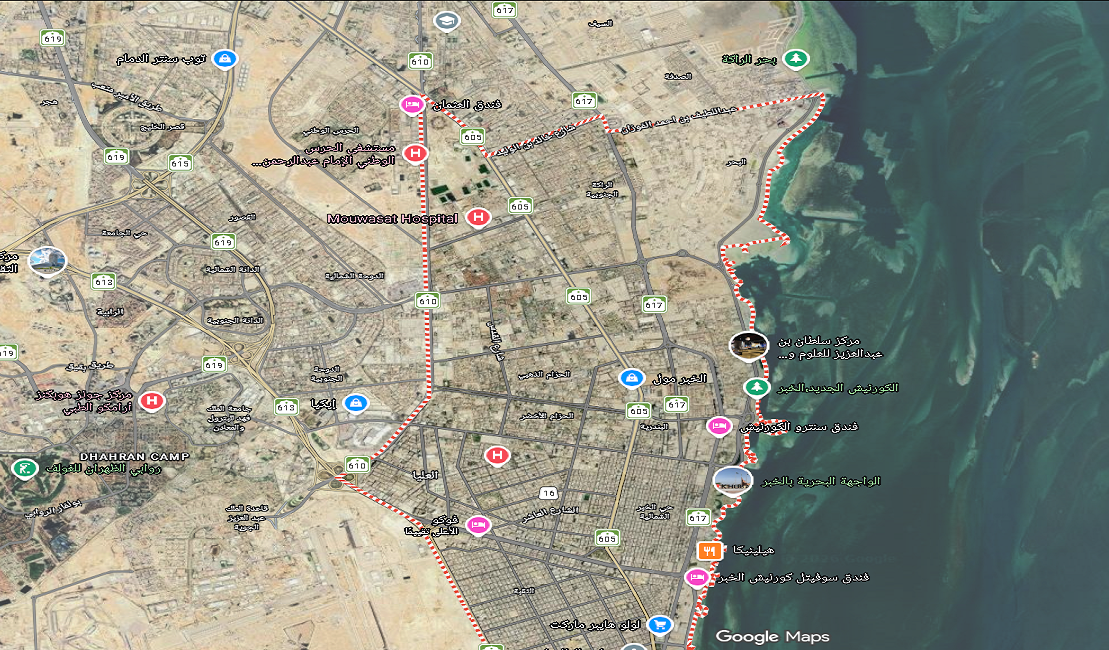الموقع على الخريطة